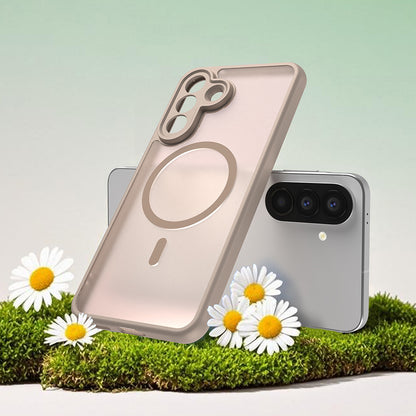 MagSafe-deksel for Samsung Galaxy A57 5G, Techsuit, HaloFrost II, Gull