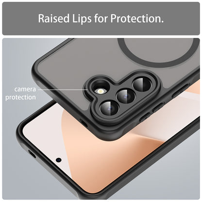 MagSafe-deksel for Samsung Galaxy A57 5G, Techsuit, HaloFrost II, Svart