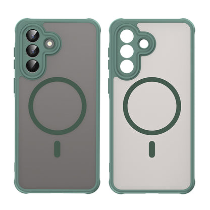 MagSafe-deksel for Samsung Galaxy A57 5G, Techsuit, HaloFrost II, Grønn