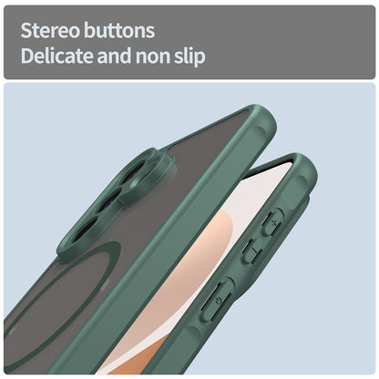 MagSafe-deksel for Samsung Galaxy A57 5G, Techsuit, HaloFrost II, Grønn