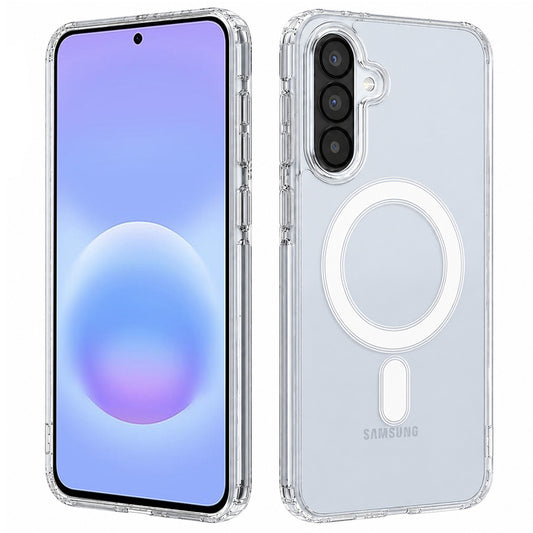 MagSafe-deksel for Samsung Galaxy A57 5G, Techsuit, Pro, Gjennomsiktig