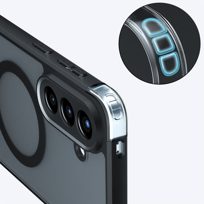 MagSafe-deksel for Samsung Galaxy A57 5G, Techsuit, PureFrost, Satinert Svart