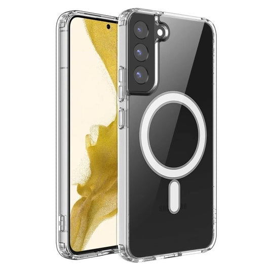 MagSafe-deksel for Samsung Galaxy S22 5G S901, Techsuit, Pro, Transparent