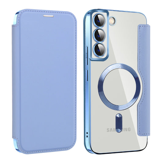 MagSafe-deksel for Samsung Galaxy S22+ 5G S906, Techsuit, SmartMag Book, Blå