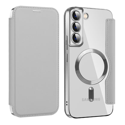 MagSafe-deksel for Samsung Galaxy S22+ 5G S906, Techsuit, SmartMag Book, Grå