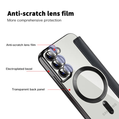 MagSafe-deksel for Samsung Galaxy S22+ 5G S906, Techsuit, SmartMag Book, Svart