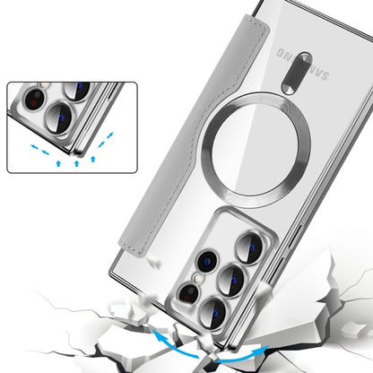 MagSafe-deksel for Samsung Galaxy S22 Ultra 5G S908, Techsuit, SmartMag Book, Grå