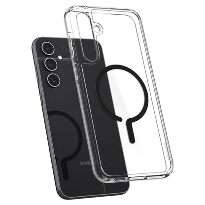 MagSafe-deksel for Samsung Galaxy S23 FE S711, Spigen, Ultra Hybrid OneTap Ring, Gjennomsiktig