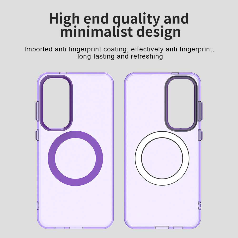 MagSafe-deksel for Samsung Galaxy S23 FE S711, Techsuit, CandyCase, Lilla