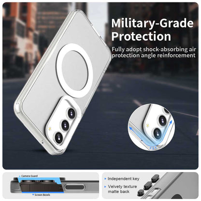MagSafe-deksel for Samsung Galaxy S23+ S916, Techsuit, CandyCase, hvit