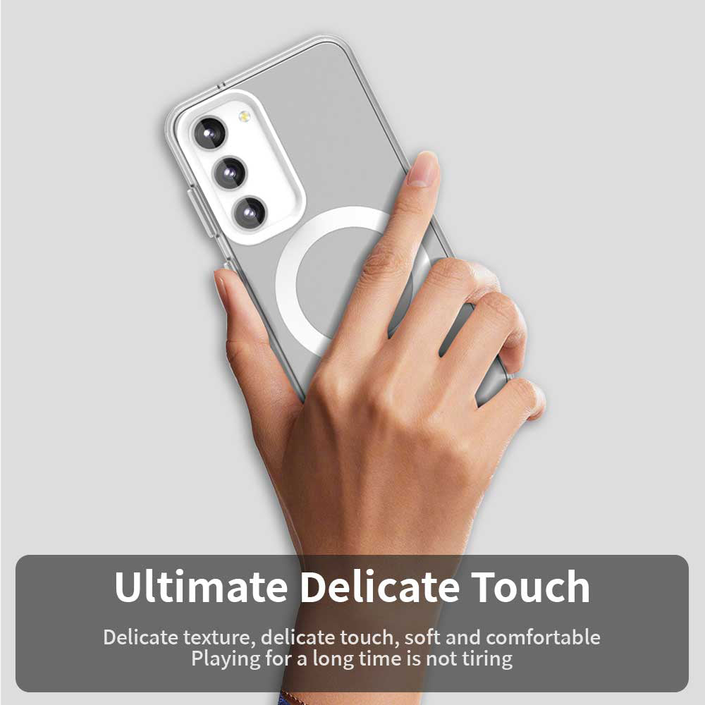 MagSafe-deksel for Samsung Galaxy S23+ S916, Techsuit, CandyCase, hvit