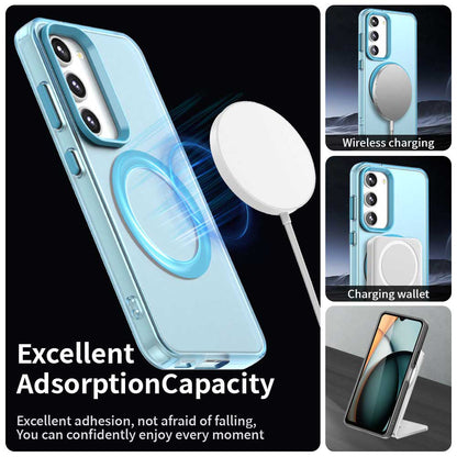 MagSafe-deksel for Samsung Galaxy S23+ S916, Techsuit, CandyCase, Blå