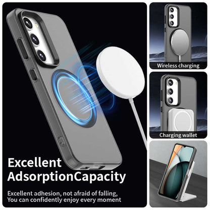 MagSafe-deksel for Samsung Galaxy S23+ S916, Techsuit, CandyCase, Svart