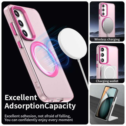 MagSafe-deksel for Samsung Galaxy S23+ S916, Techsuit, CandyCase, Rosa