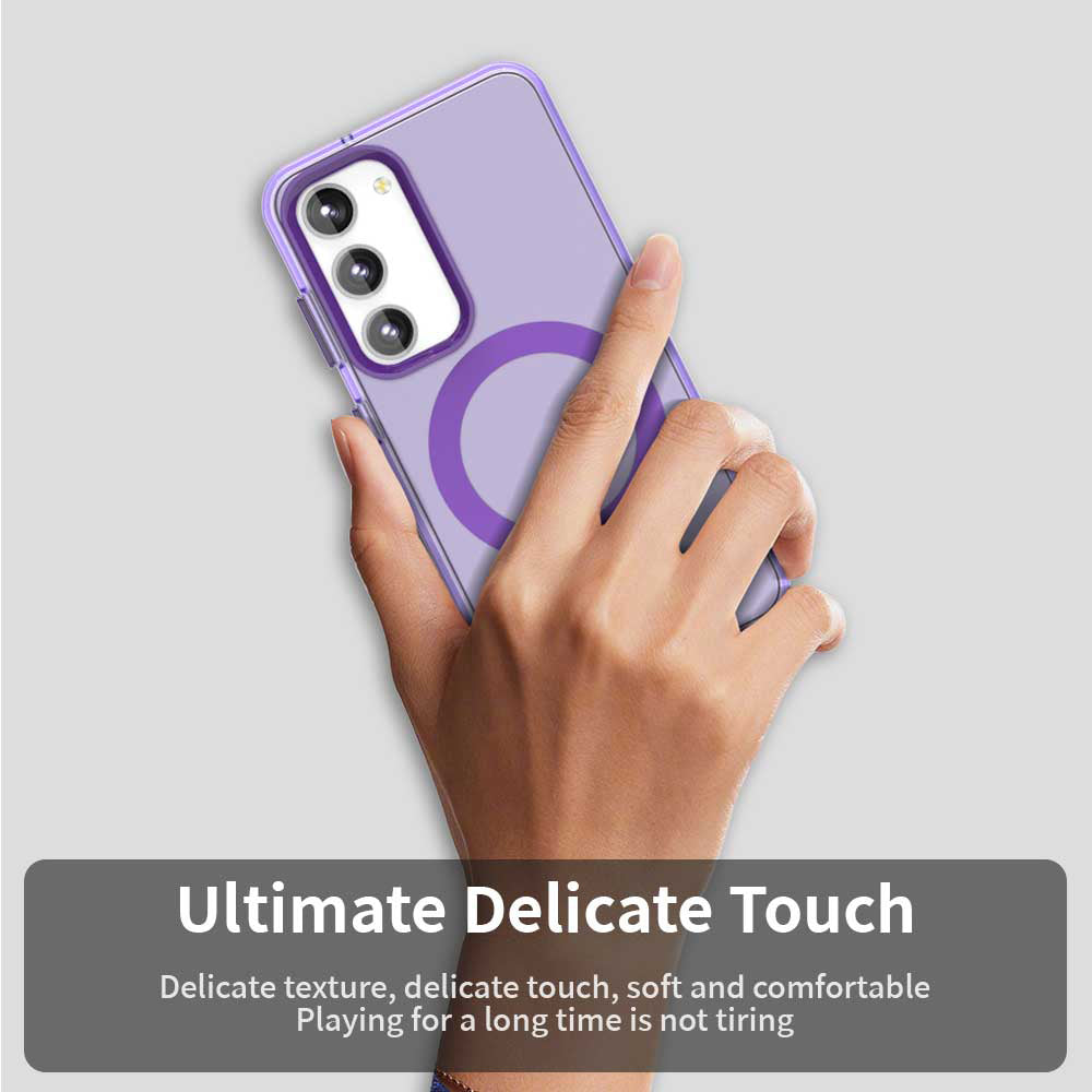 MagSafe-deksel for Samsung Galaxy S23 S911, Techsuit, CandyCase, Lilla