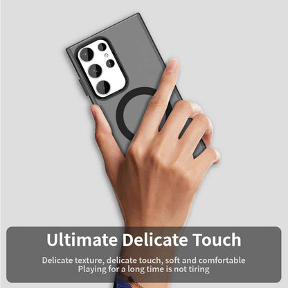 MagSafe-deksel for Samsung Galaxy S23 Ultra S918, Techsuit, CandyCase, Svart