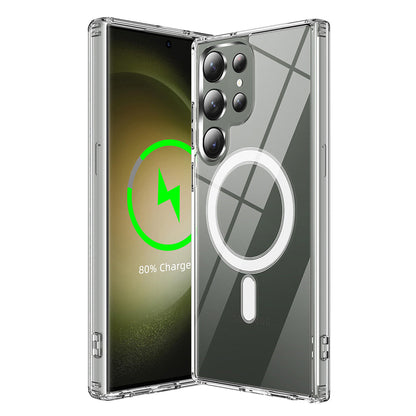 MagSafe-deksel for Samsung Galaxy S23 Ultra S918, Techsuit, Pro, Transparent