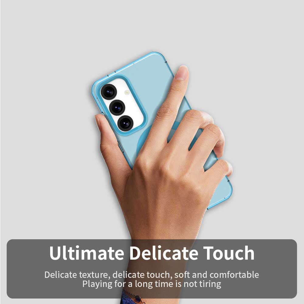 MagSafe-deksel for Samsung Galaxy S24 FE S721, Techsuit, CandyCase, Blå
