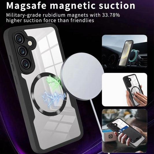 MagSafe-deksel for Samsung Galaxy S24+ S926, Techsuit, ColorVerse 360, Blå