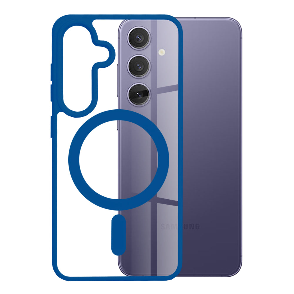 MagSafe-deksel for Samsung Galaxy S24+ S926, Techsuit, Pro, Blå