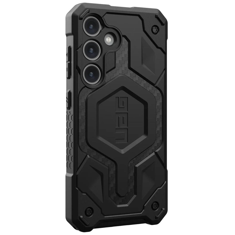 MagSafe-deksel for Samsung Galaxy S24 S921, Urban Armor Gear, Monarch Pro Carbon, svart