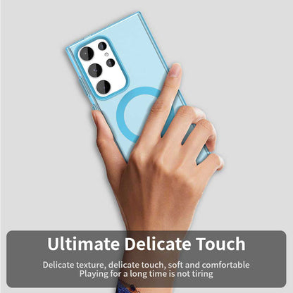 MagSafe-deksel for Samsung Galaxy S24 Ultra S928, Techsuit, CandyCase, Blå