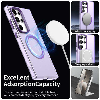 MagSafe-deksel for Samsung Galaxy S24 Ultra S928, Techsuit, CandyCase, Lilla