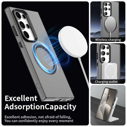 MagSafe-deksel for Samsung Galaxy S24 Ultra S928, Techsuit, CandyCase, Svart