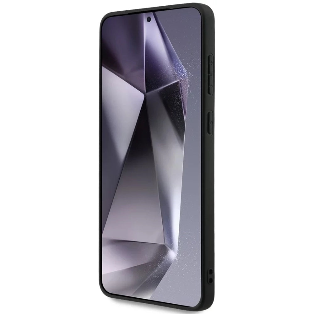 MagSafe deksel for Samsung Galaxy S25 Edge S937, Guess, 4G Ring Classic Logo, Svart