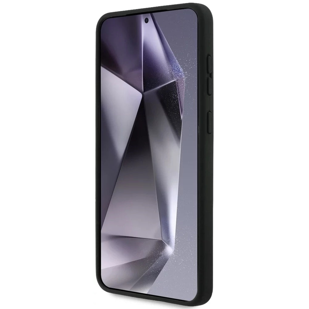 MagSafe-deksel for Samsung Galaxy S25 Edge S937, Karl Lagerfeld, Silicone Double Heads, Svart