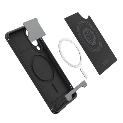 MagSafe-deksel for Samsung Galaxy S25 Edge S937, Spigen, Core Armor, Matt Svart ACS09406