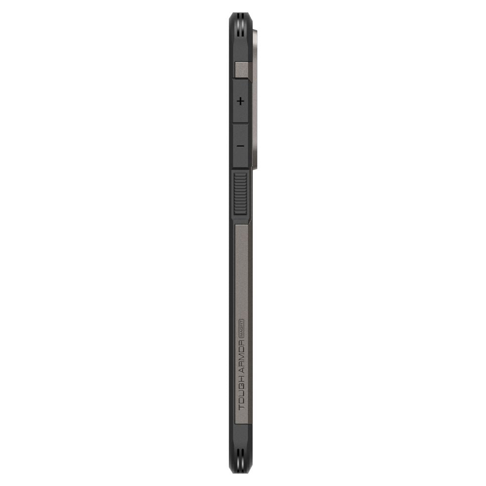 MagSafe-deksel for Samsung Galaxy S25 Edge S937, Spigen, Tough Armor, Grå ACS09423
