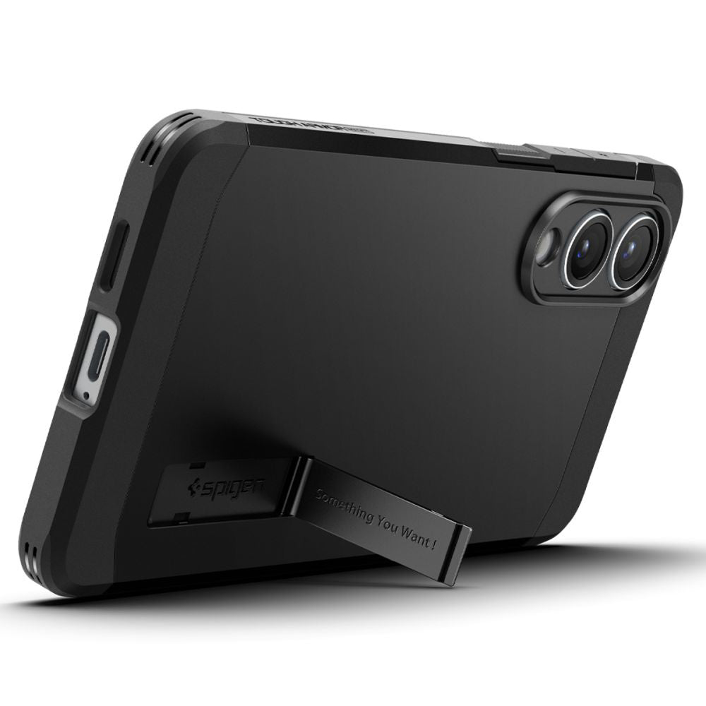 MagSafe-deksel for Samsung Galaxy S25 Edge S937, Spigen, Tough Armor, Svart ACS09422