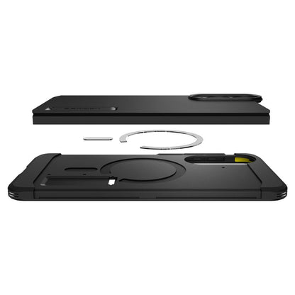 MagSafe-deksel for Samsung Galaxy S25 Edge S937, Spigen, Tough Armor, Svart ACS09422
