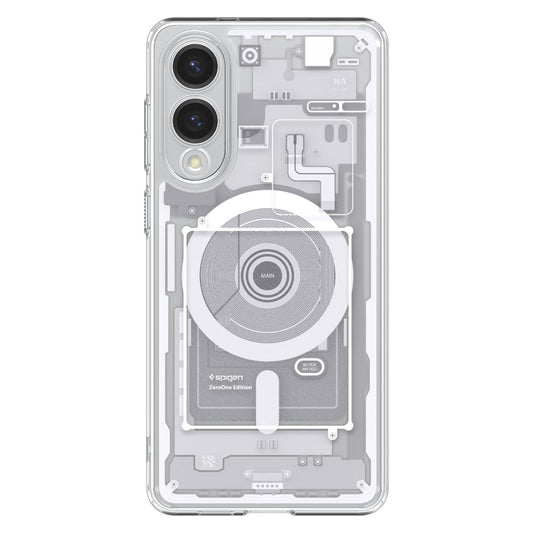 MagSafe-deksel for Samsung Galaxy S25 Edge S937, Spigen, Ultra Hybrid Zero One, Hvit ACS09417