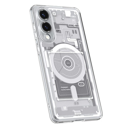 MagSafe-deksel for Samsung Galaxy S25 Edge S937, Spigen, Ultra Hybrid Zero One, Hvit ACS09417