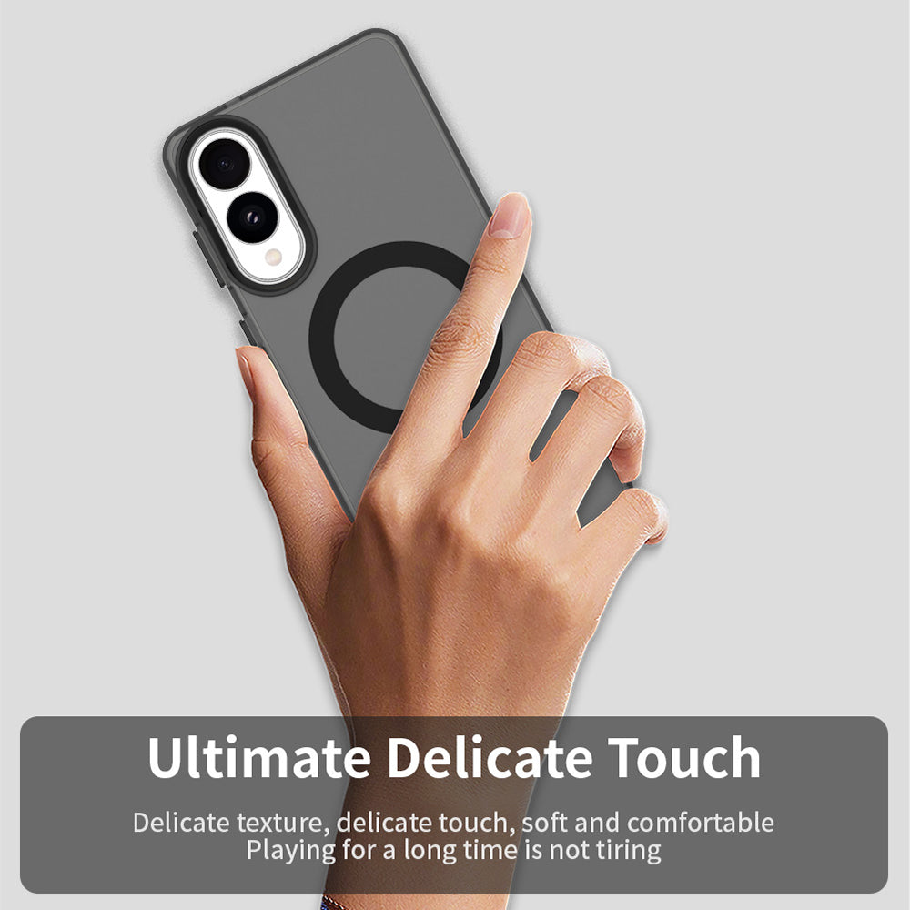 MagSafe-deksel for Samsung Galaxy S25 Edge S937, Techsuit, CandyCase, Svart