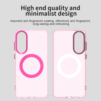 MagSafe-deksel for Samsung Galaxy S25 Edge S937, Techsuit, CandyCase, Rosa