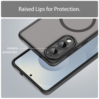 MagSafe-deksel for Samsung Galaxy S25 Edge S937, Techsuit, HaloFrost II, Svart