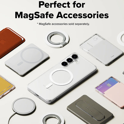 MagSafe-deksel for Samsung Galaxy S25 FE, Ringke, Fusion, Transparent