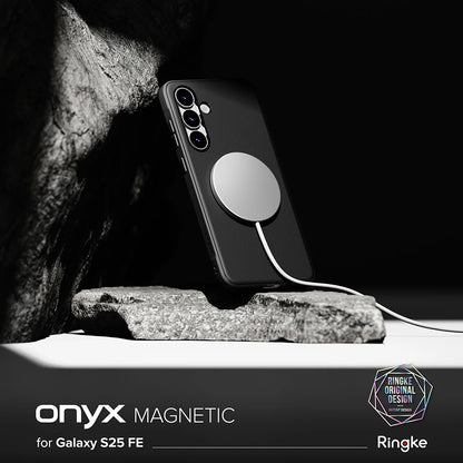 MagSafe-deksel for Samsung Galaxy S25 FE, Ringke, Onyx, svart