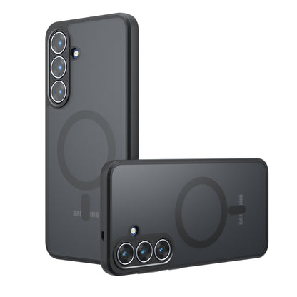 MagSafe-deksel for Samsung Galaxy S25 FE, Techsuit, PureFrost, Satinert Svart