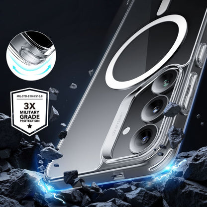 MagSafe-deksel for Samsung Galaxy S25+ S936, ESR, Classic Hybrid, Gjennomsiktig