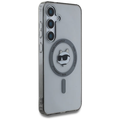 MagSafe-deksel for Samsung Galaxy S25+ S936, Karl Lagerfeld, IML Choupette's Head, Svart