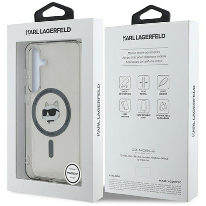 MagSafe-deksel for Samsung Galaxy S25+ S936, Karl Lagerfeld, IML Choupette's Head, Svart