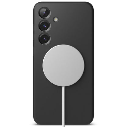 MagSafe-deksel for Samsung Galaxy S25+ S936, Ringke, Silikon, Svart