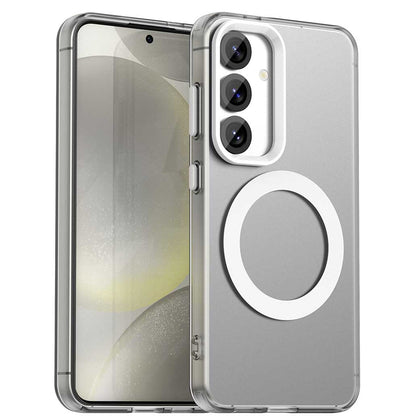 MagSafe-deksel for Samsung Galaxy S25+ S936 / S24+ S926, Techsuit, CandyCase, hvit