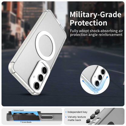 MagSafe-deksel for Samsung Galaxy S25+ S936 / S24+ S926, Techsuit, CandyCase, hvit