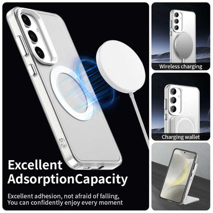 MagSafe-deksel for Samsung Galaxy S25+ S936 / S24+ S926, Techsuit, CandyCase, hvit