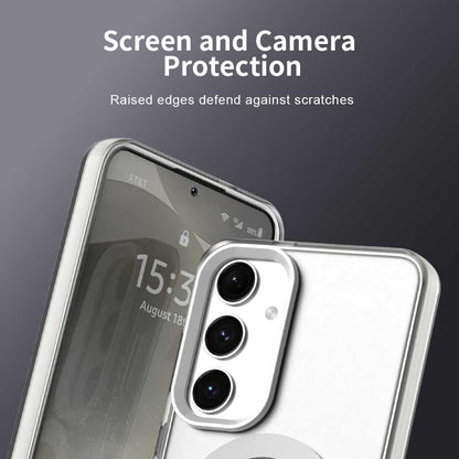 MagSafe-deksel for Samsung Galaxy S25+ S936 / S24+ S926, Techsuit, CandyCase, hvit